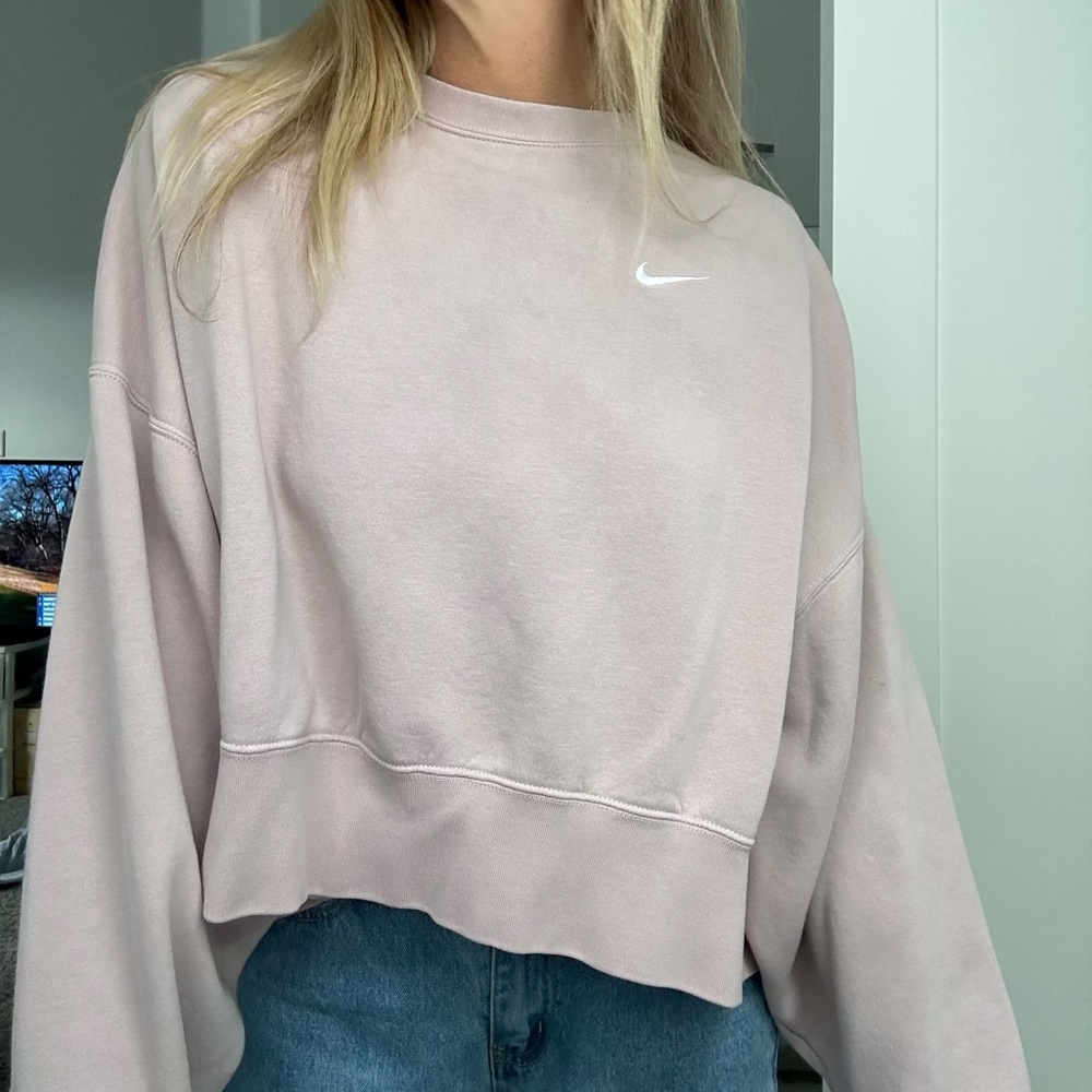 Nike Cropped Fleece Phoenix Sweatshirt
